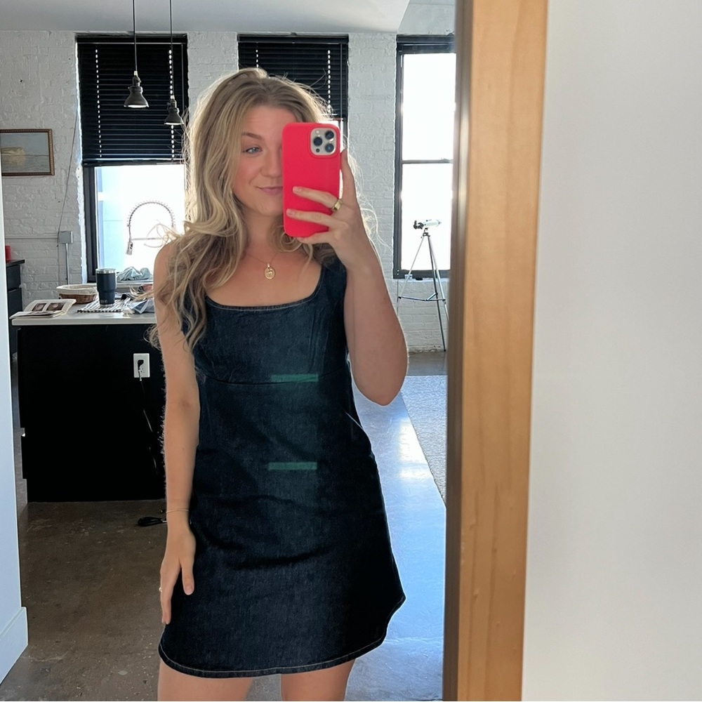 Elegant Denim Dress